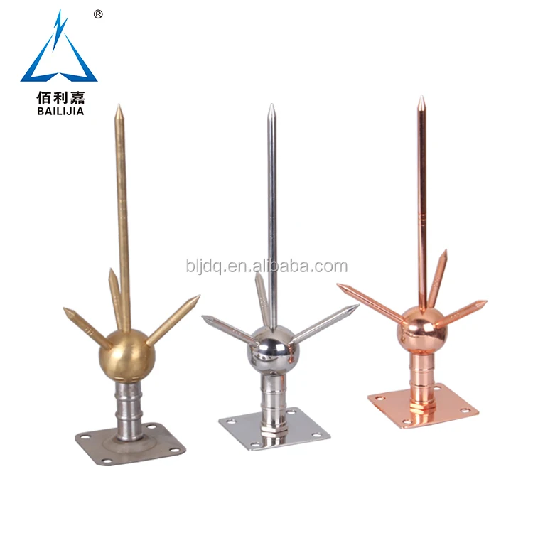 Hot Selling Lightning Protection Rod Manufacture Cheap Arrester for Tower/Home/Building