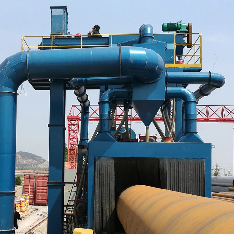 Wholesale Steel Structure Shot Blasting Equipment Machinery In Abrator Metal Surface And Steel Truck Wheels Cleaning