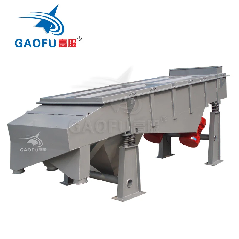 Hot selling customizable vibration sifter perlite screening equipment linear vibrating sieve