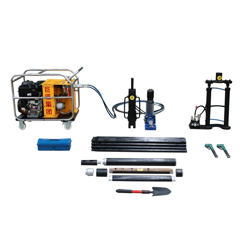 
QTZ-4Y hydraulic portable soil sample drilling rig soil sampling survey equipment 20 m 