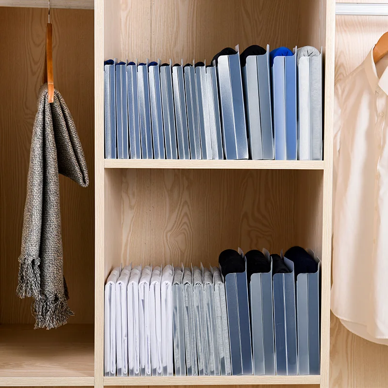 Поставка Manyoo, высококачественная прозрачная пластиковая легко и быстро складывающаяся доска для хранения одежды, органайзер-папка для одежды