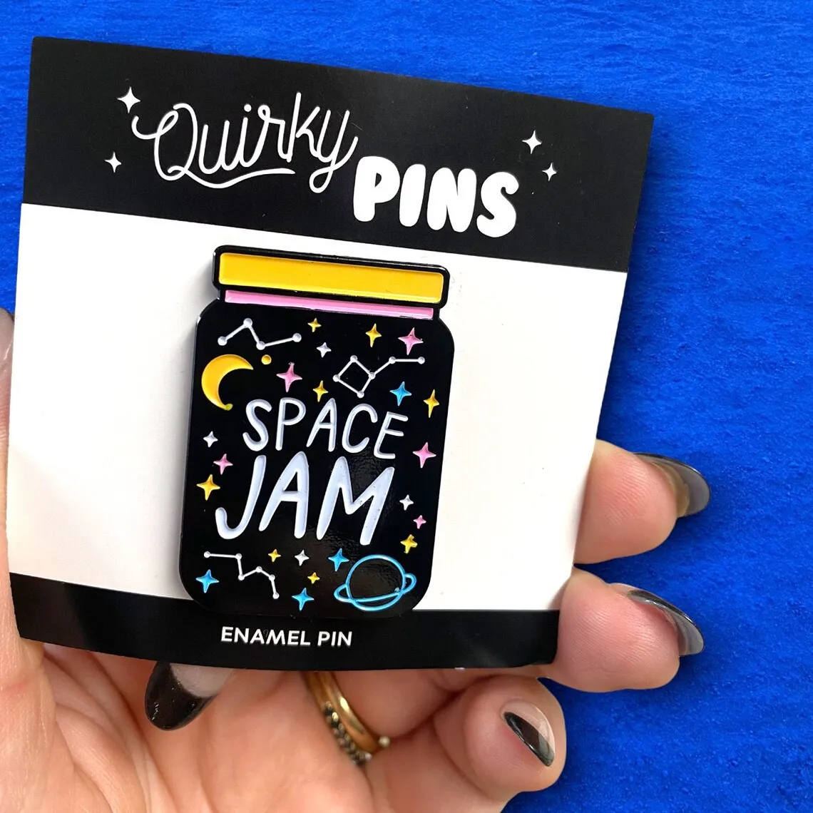 Space Jam Enamel Pin Custom metal Pin Badges Dye Black Soft Lapel Pins