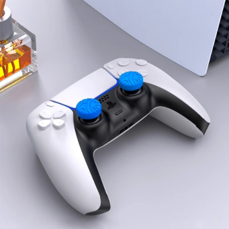 Thumb Grips Kit For PS5 Controller Thumbstick Cover For PS5 Gamepad Joystick Extenders For PS5 Joypad