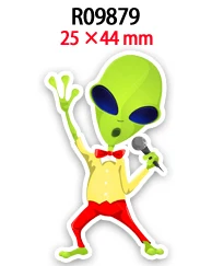 Green Alien Resin Planar Custom designs for DIY Material