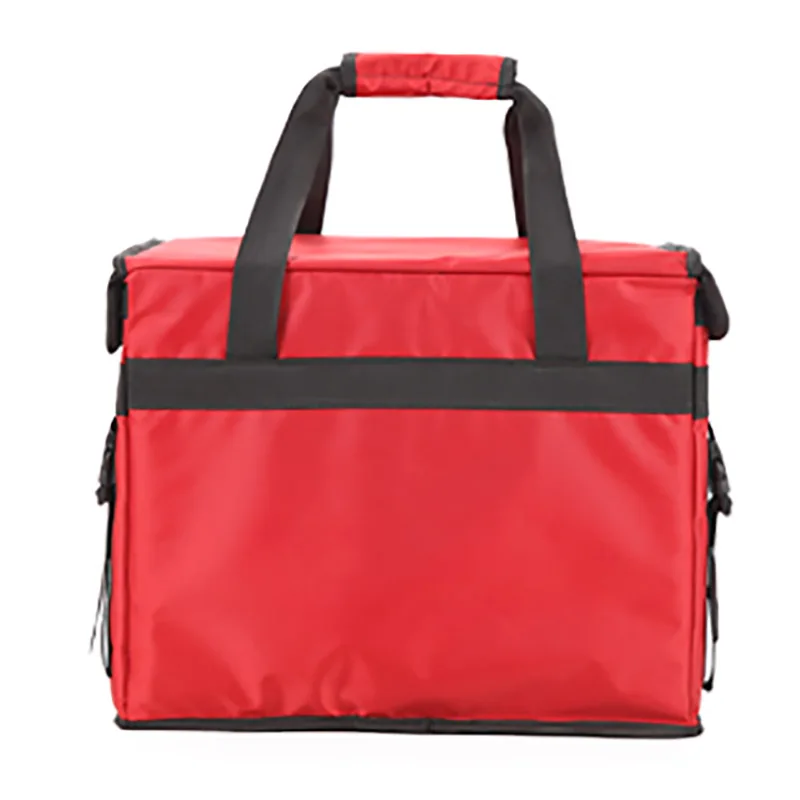 Thick motorcycle aluminum foil insulated thermal tote cooler Picnic box bag heat Food Delivery bag backpack for lunch