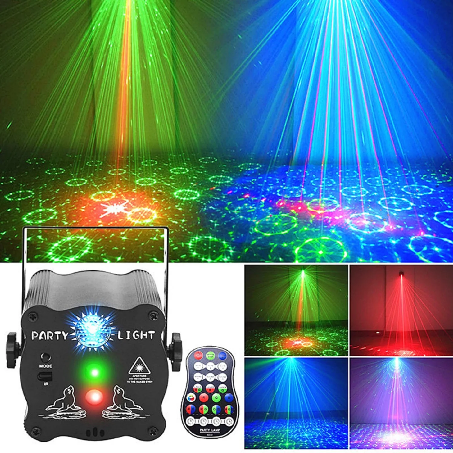 360degree Led Star Light Bar 3d Led Dj Night Club Moving Head Lights Cheap Laser Stage Lighting