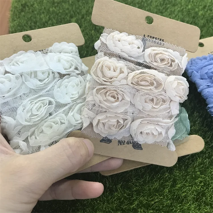 Custom Print Amazon Beautiful Home Decor Retail Glitter Silver Ribbon Wholesale Woven Trim African Lace Fabrics