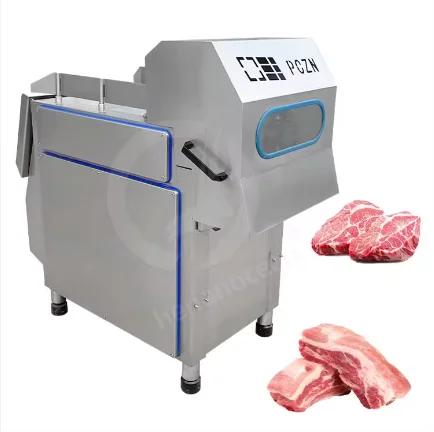 SUS304 Commercial 3CM Meat Cube Cutter Cubes Cutting Machine Frozen Meat 2D Cuber For Meat Factory