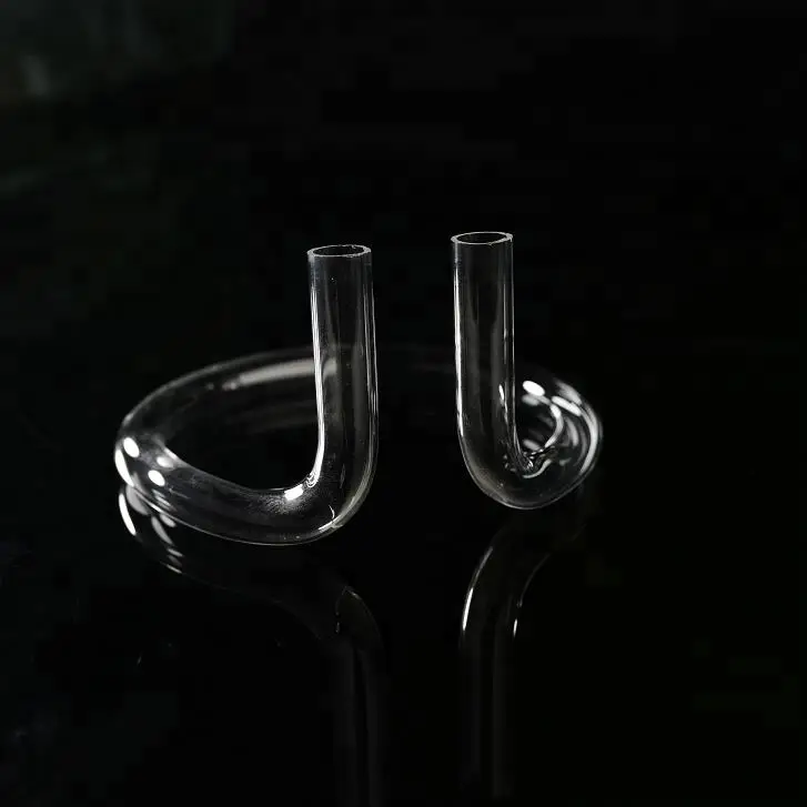 300mm Large diameter Fused Quartz Glass Pipe Tube rod bar