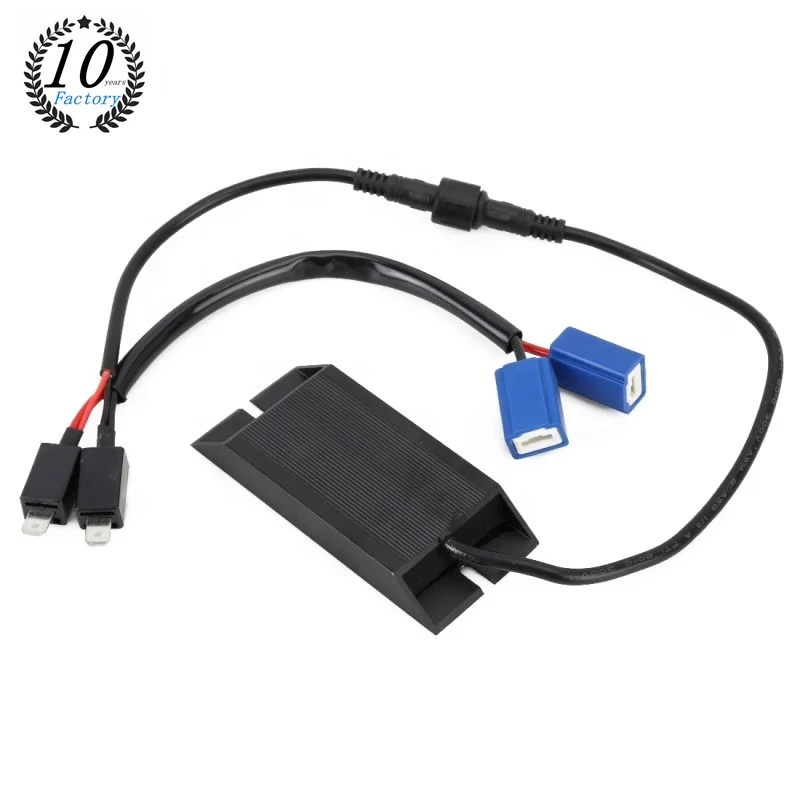 SKYEARTH factory offer LED headlights fog lights HID split single load resistors line 50w 6R H1 led decoder