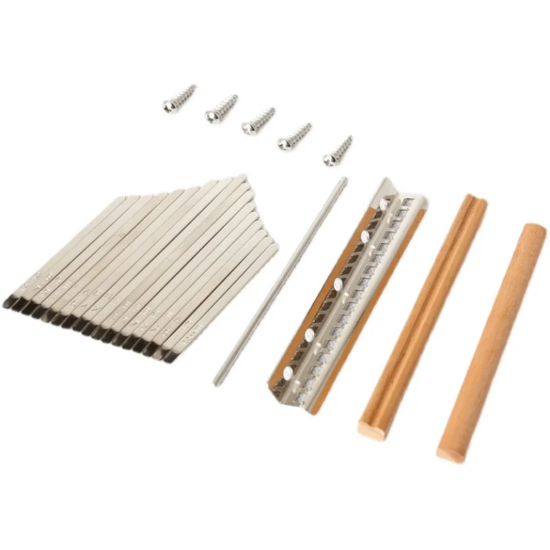 Kalimba diy  17 Keys Kalimba Finger Thumb Piano kalimba accessories Factory direct sale handmade mahogany