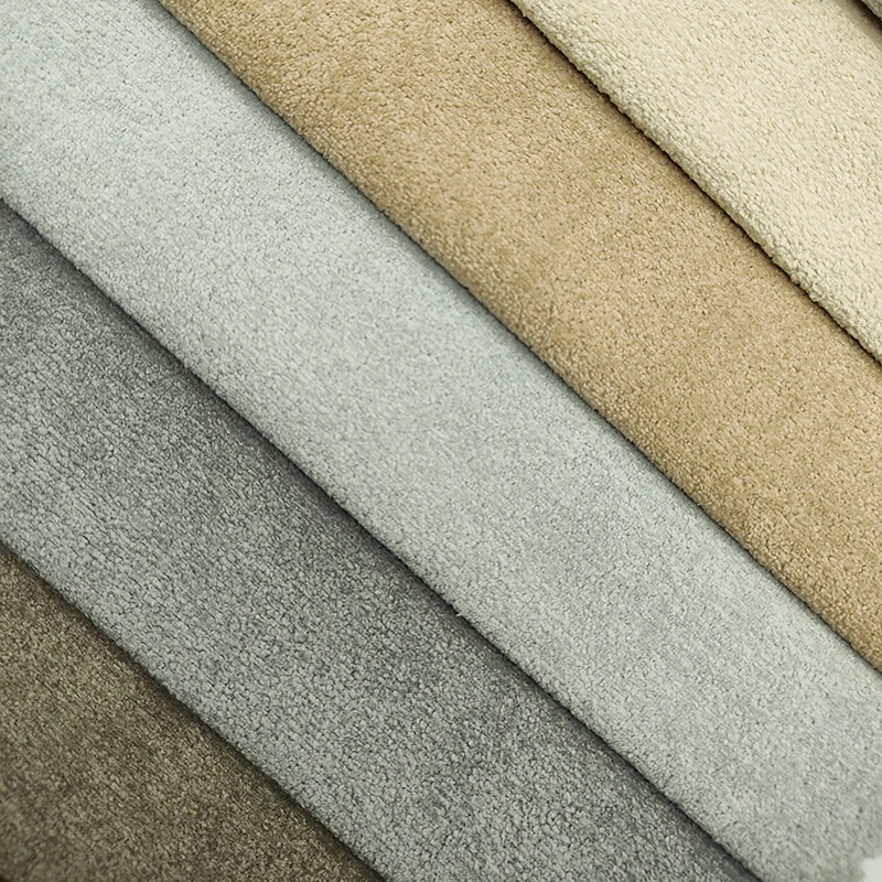 2024 new design velvet fabric for sofa China manufacturer wholesale cheap fabric Micro Soft Fabric Upholstery Home Textile