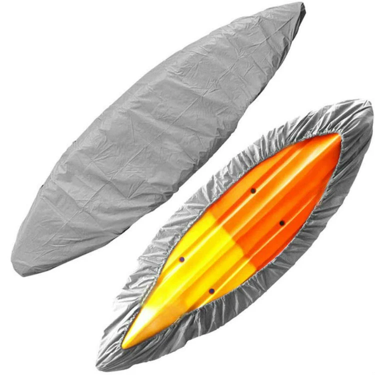 Factory High Quality Waterproof Sunproof Durable Kayak Canoe Cover Home Storage Boat Cover