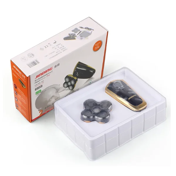 
Electric Shaver Triple Floating Blade Heads Wet-Dry Dual Use Waterproof Shaving Machine Electric Shaver Rechargable 