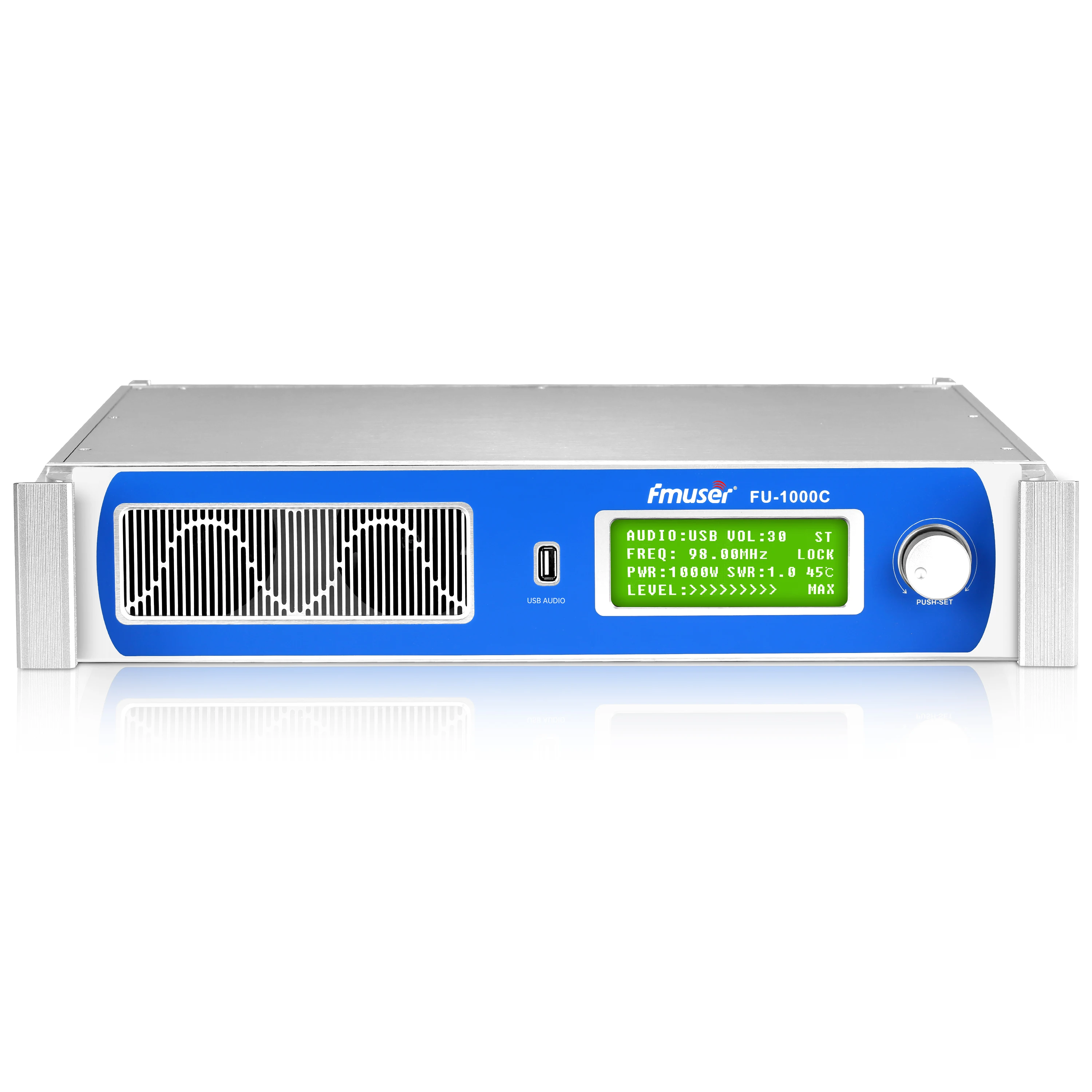 FMUSER FU-1000C 1000 Watt FM broadcast transmitter 1000 Watt FM transmitter China 1000W FM transmitter for broadcasting station