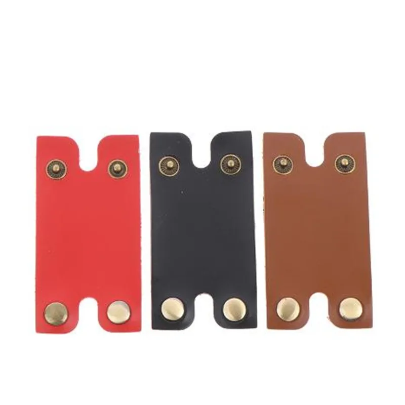 Leather Safety Razor Case Travel Type Razor Blade Protective Case Face Shaver Cover Guard