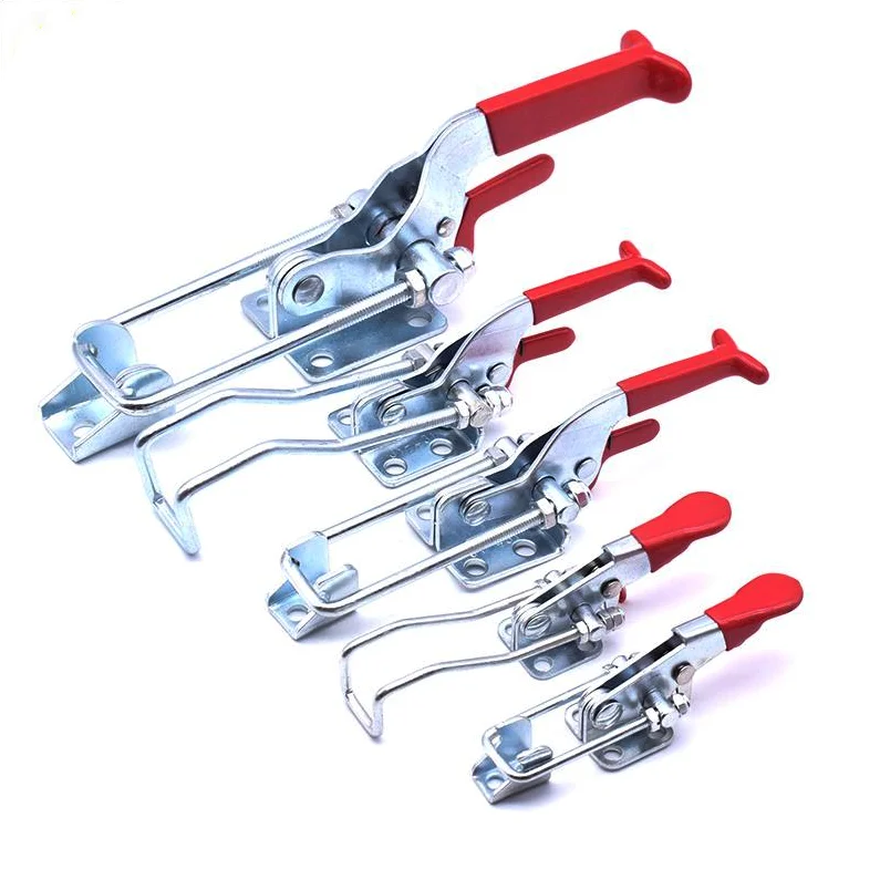 Customized adjustable quick release toggle clamp stainless steel hasp lock heavy duty latch toggle clamps