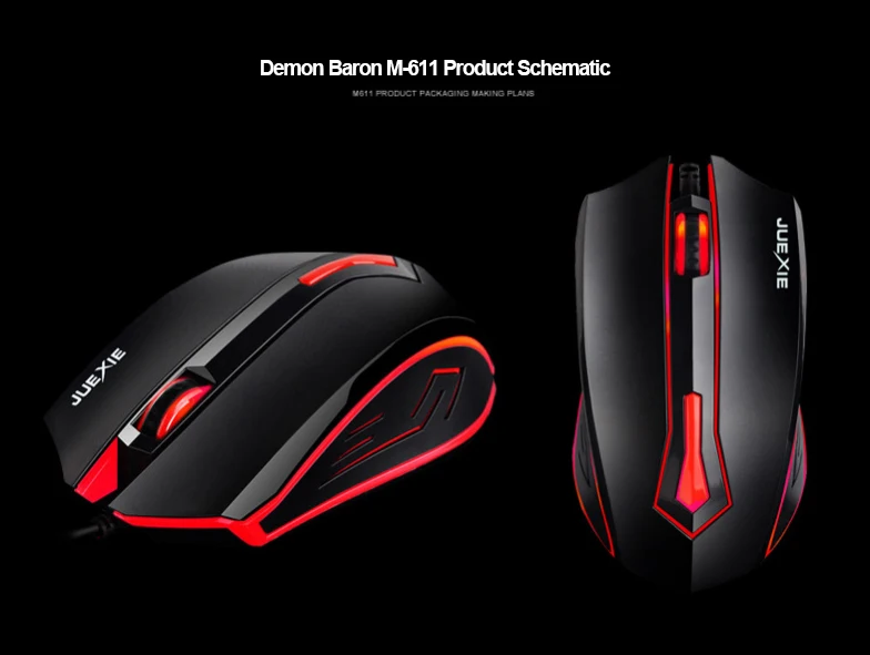 
XUEXIE M-611 USB computer mouse smallest computer mouse gaming mouse 