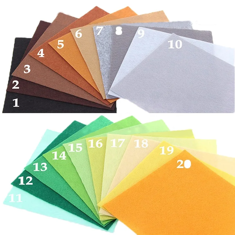 Thickness DIY Felt Craft Sewing Fabric Nonwoven Material Roll Felt