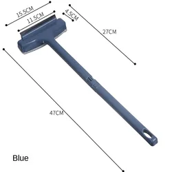 Clean the glass household double-sided wipe high-rise wiper window scrubbing brush glass wiper cleaning tool telescopic rod