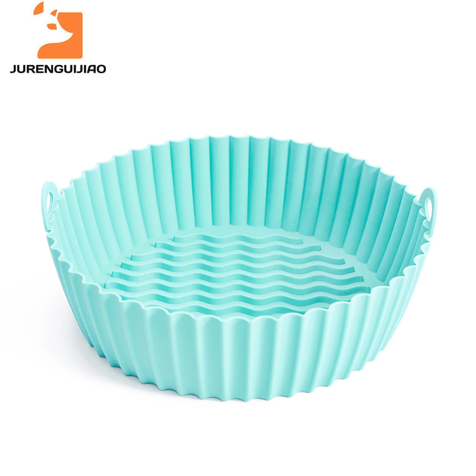 Air Fryer Silicone Pot - Air Fryer Oven Accessories - Replacement for Flammable Parchment Liner Paper