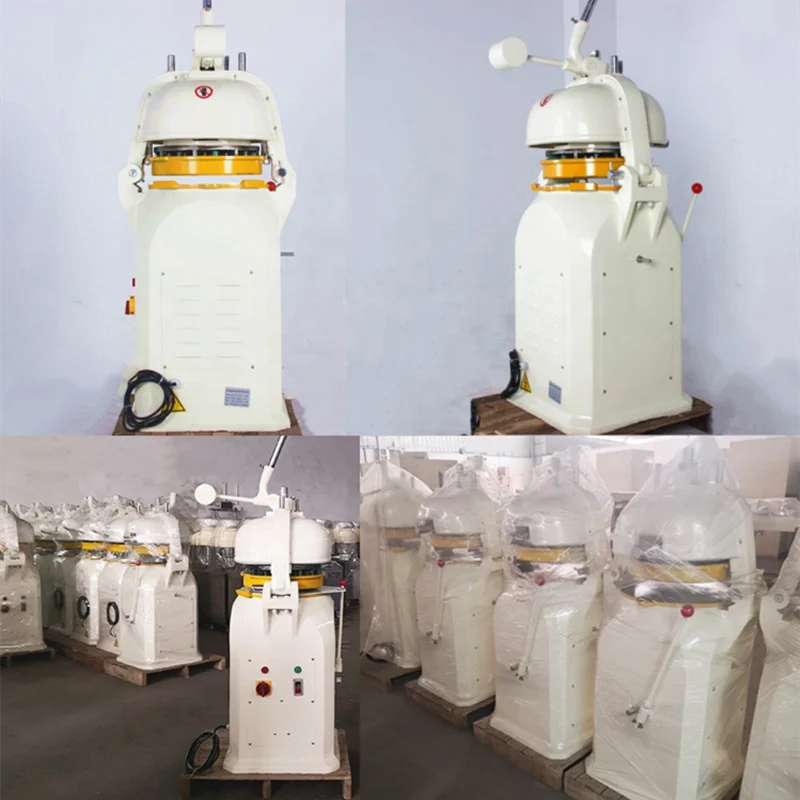 Cake Shop Use Paste Dividing Round Balls Making Pizza Dough Rolling Machine