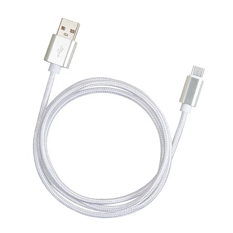  1 м 3 фута оптовая продажа напрямую с фабрики нейлоновый usb-кабель для быстрой зарядки мобильного телефона