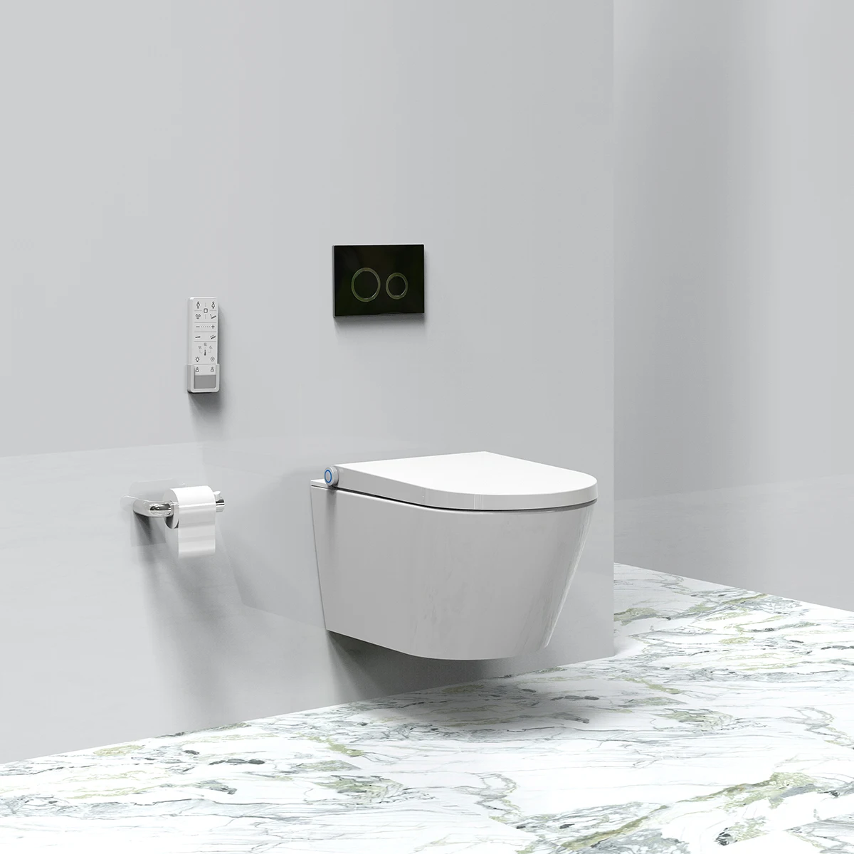 High Quality Wall Hung Toilette Hotel Intelligent Smart Toilet With Remote Control