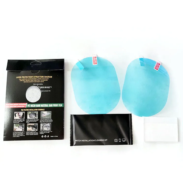 LDW Die Cutting Hot Selling Car Accessories Anti Water Mirror Protective Film Anti Fog Sticker Screen Protector,Mirror Film