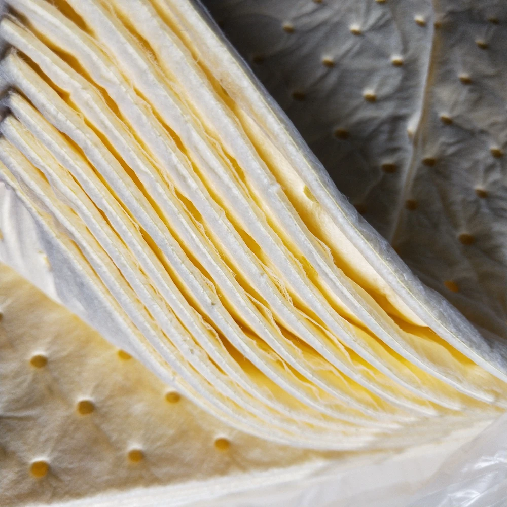 Professional Manufacturer Manual Oil Absorber Biodegradable Chemical Adsorption Pad