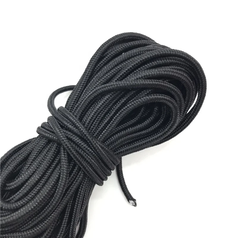 China factory wholesale strong colorful outdoor umbrella rope climbing equipment camping tent windproof braided safety rope
