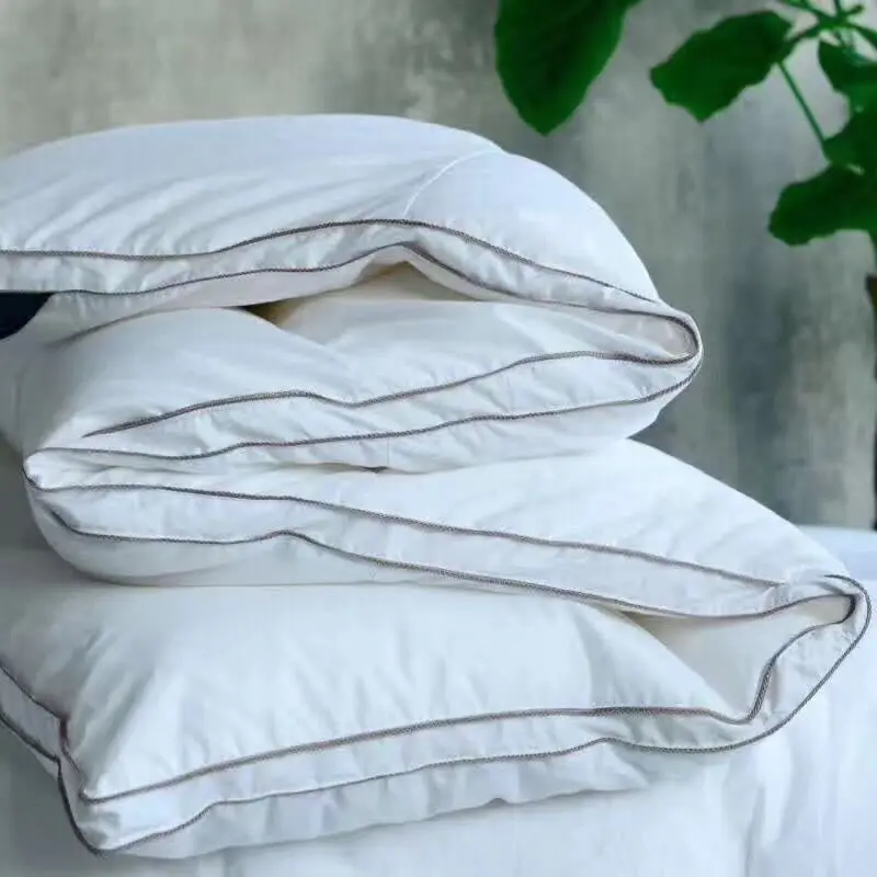 White Hungarian 90%Goose down 10% Feather duvet King  Premium Quality With 100% Cotton Warm  Cover  For Winter Season