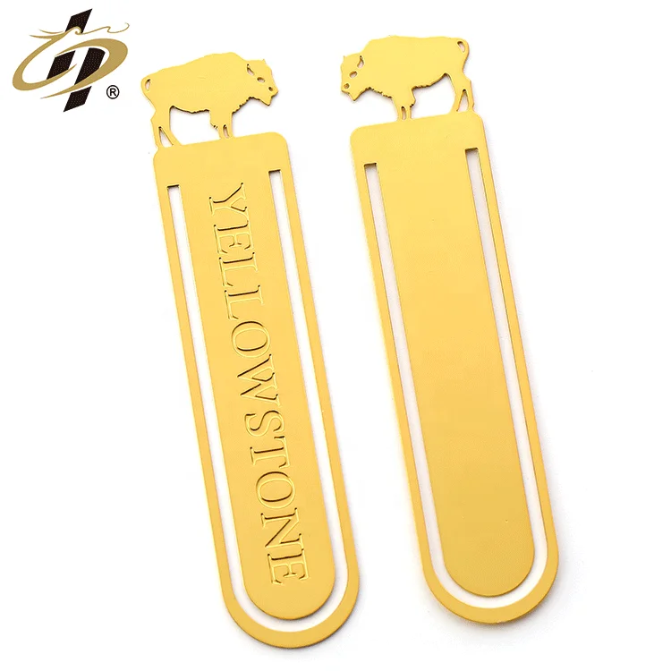Free Sample Brass Etched Design Custom Anime Cartoon Bookmark Gold Metal Enamel Bookmarks For Book