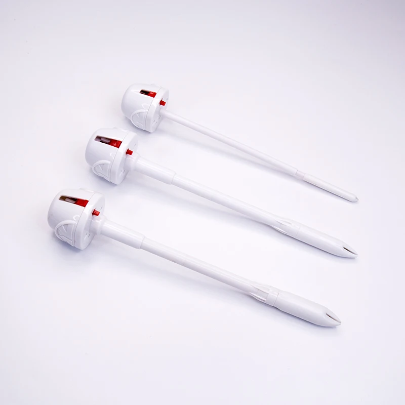 3mm 5mm 10mm 12mm 15mm disposable trocar bladed tip kits 4 cannulas thoracoscopic instruments