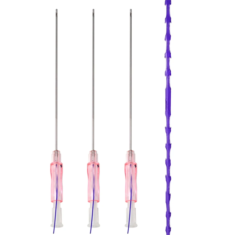 Pdo Cog Lifting Thread 29g 25mm double screw pdo thread 29g 38mm for eye brow Lifting