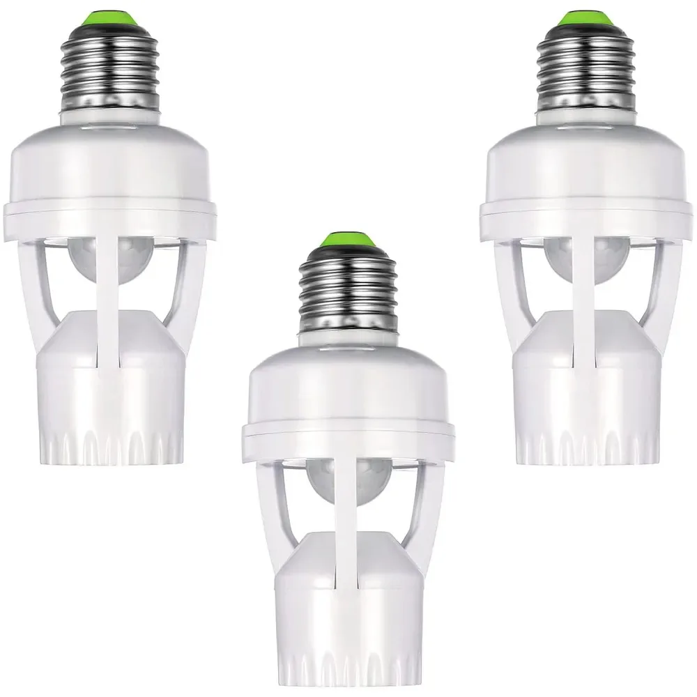 E27 Socket AC100-240V Converter with PIR Motion Sensor Ampoule LED E27 Lamp Base Intelligent Switch Light Bulb Lamp holder