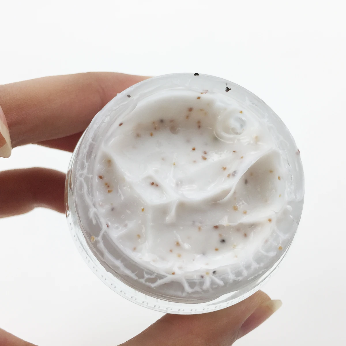 White Label Customized Scrub Hemp Seed Extract Vegan Facial Scrub Body Cleansing Whitening Facial Scrub Cream