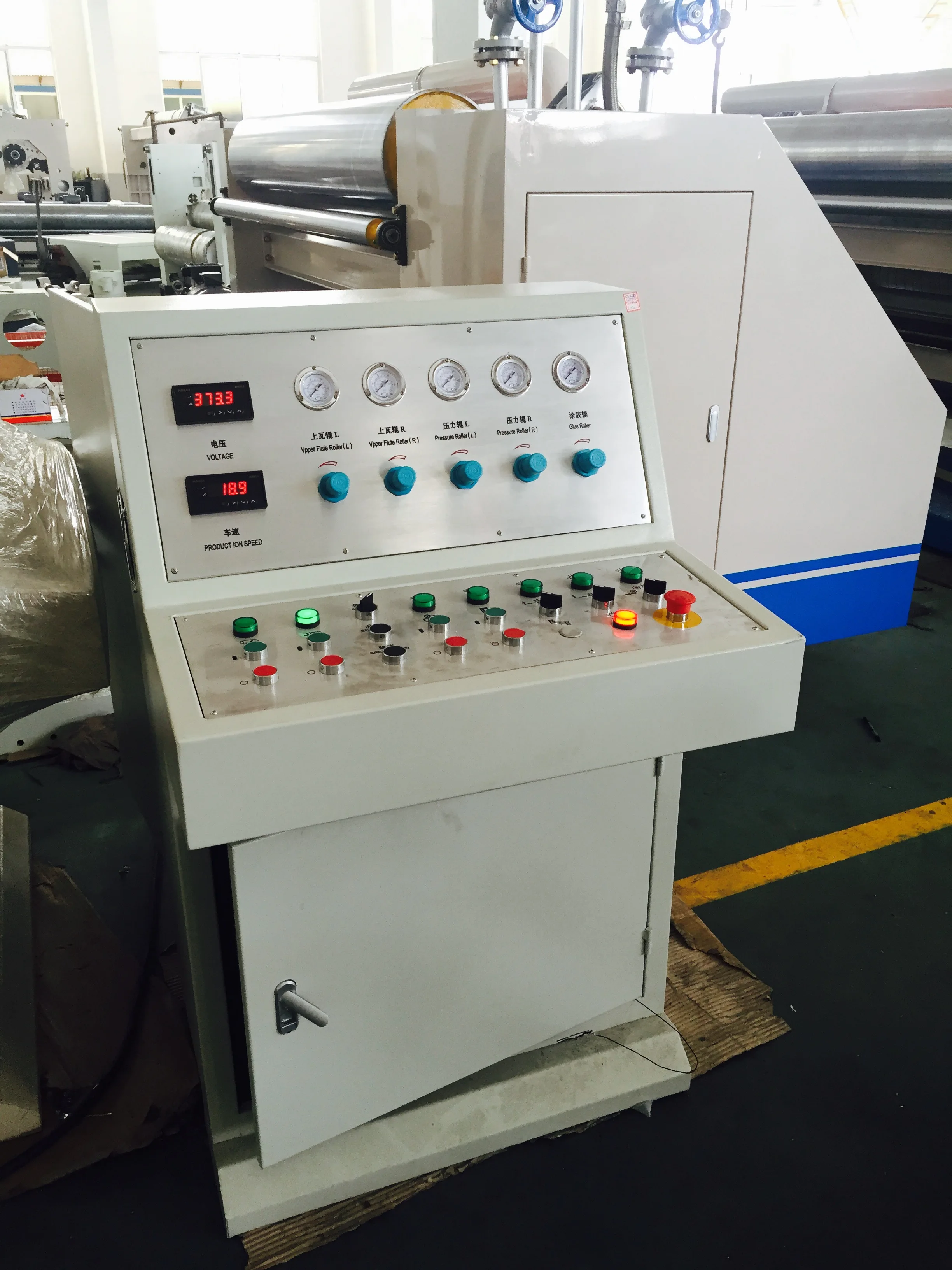 Машина для однофазного производства картона в Китае, лучший производитель, однофазный станок и машина для производства картона