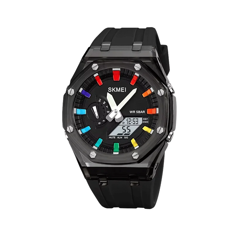 Wholesale fashion brand digital sport men watch luxury brand ga2100 waterproof digital ladies relojes watches