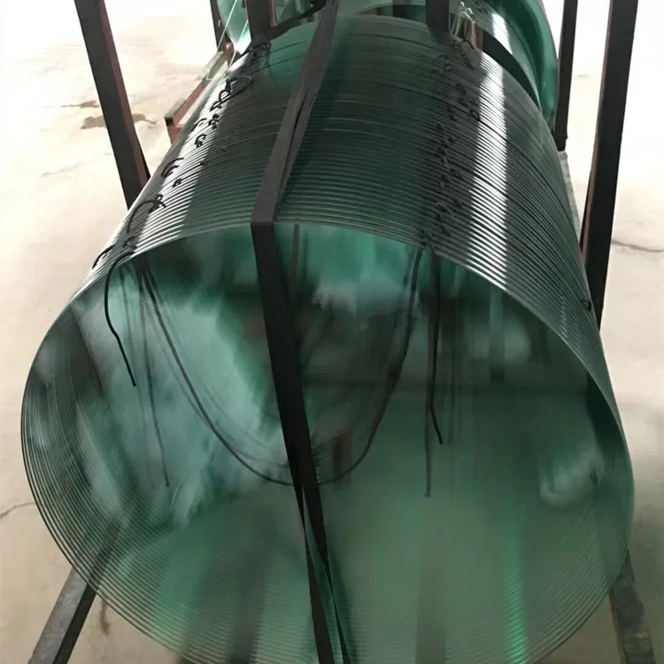 Customized 8 mm 10 mm Tempered Flat Round Glass Furniture Table Top Safety Glass