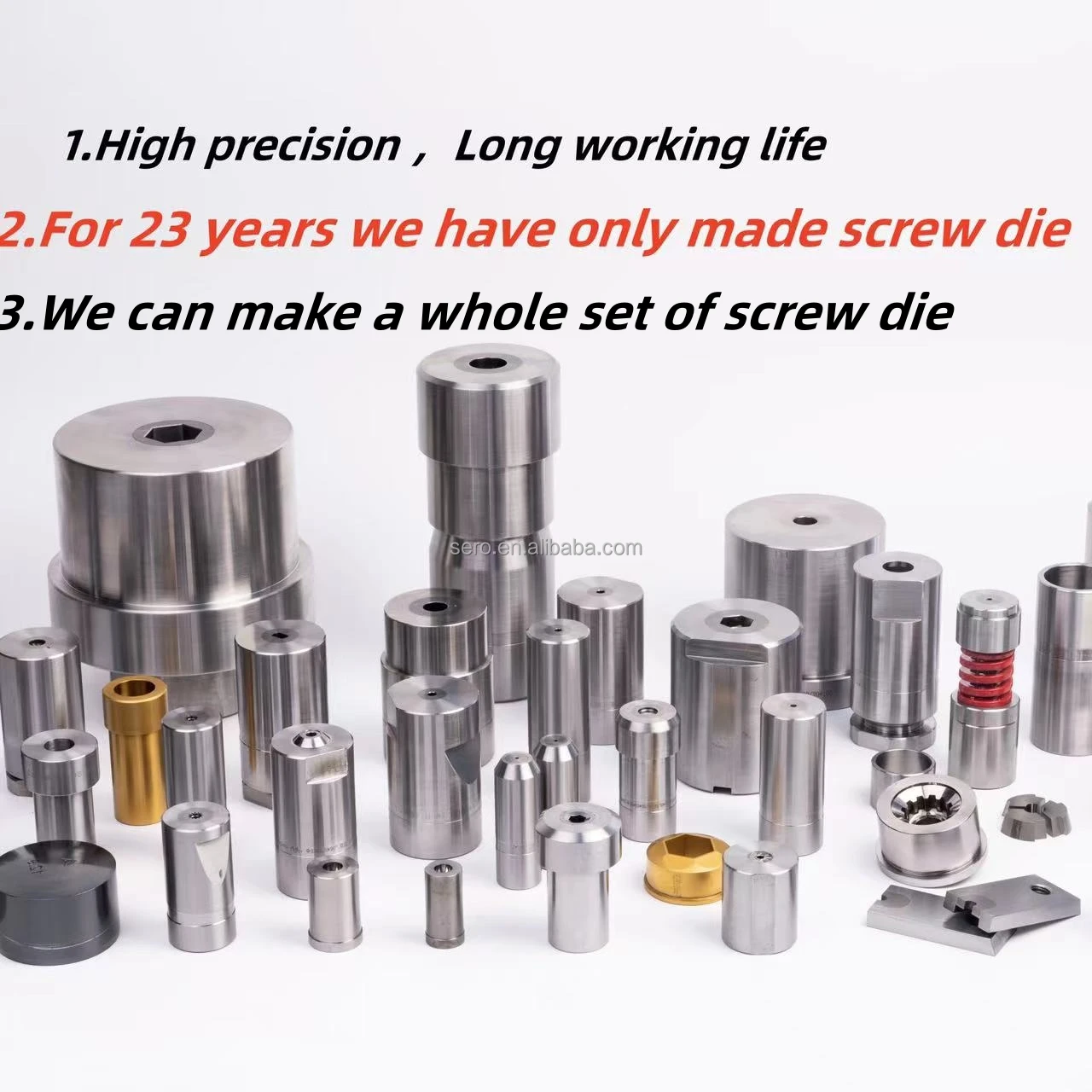 China Factory Tungsten Carbide Cold Heading Die Nut Heading Die 1 Die 2 Blow Heading Machine