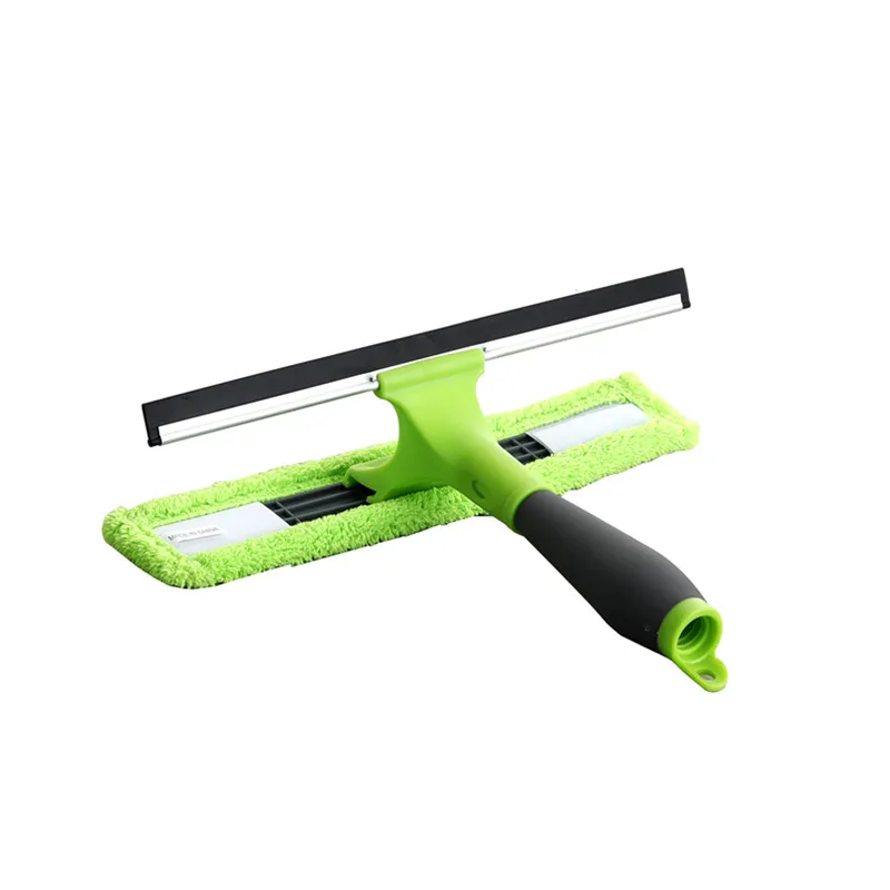 Qingle hot sell on Amazon 2 in 1 double side window squeegee glass wiper window cleaner