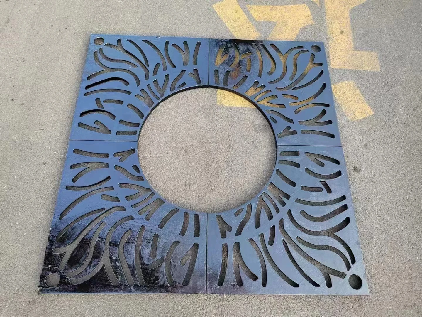 Fast Delivery Ductile Iron 800x800 Anti Theft Cast Iron Manhole Covers Heavy Duty