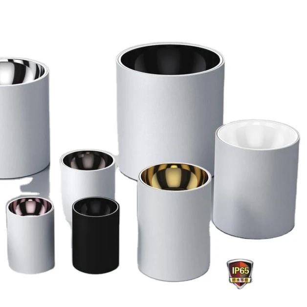 30W Modern Outdoor Round Surface Mounted Downlight Ceiling Mounted Cylinder LED Down Light with IP65 Waterproof Downlight