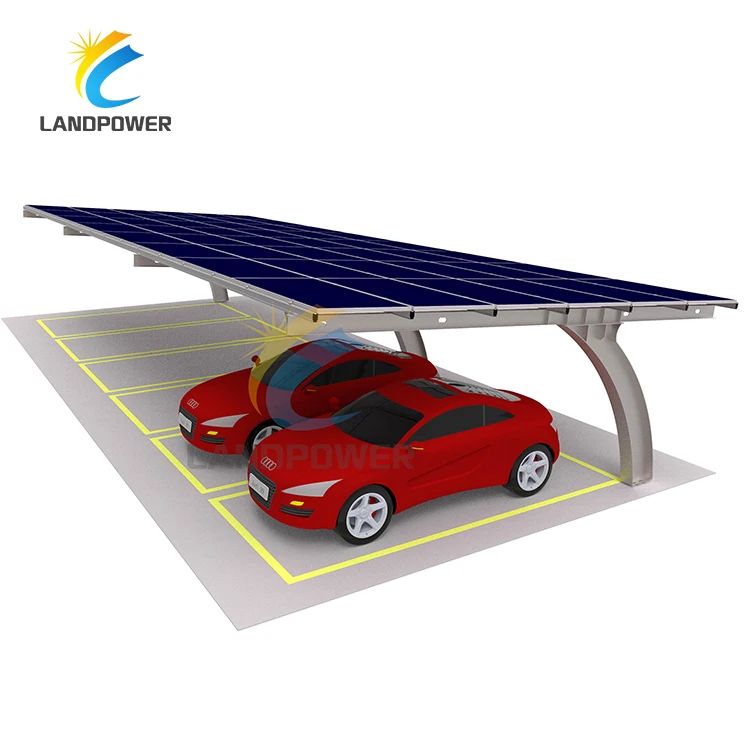Low Budget Steel Strcutre Carport/Solar Car Canopy/Solar Car Parking Shed For Solar Carport Mounting Rack System