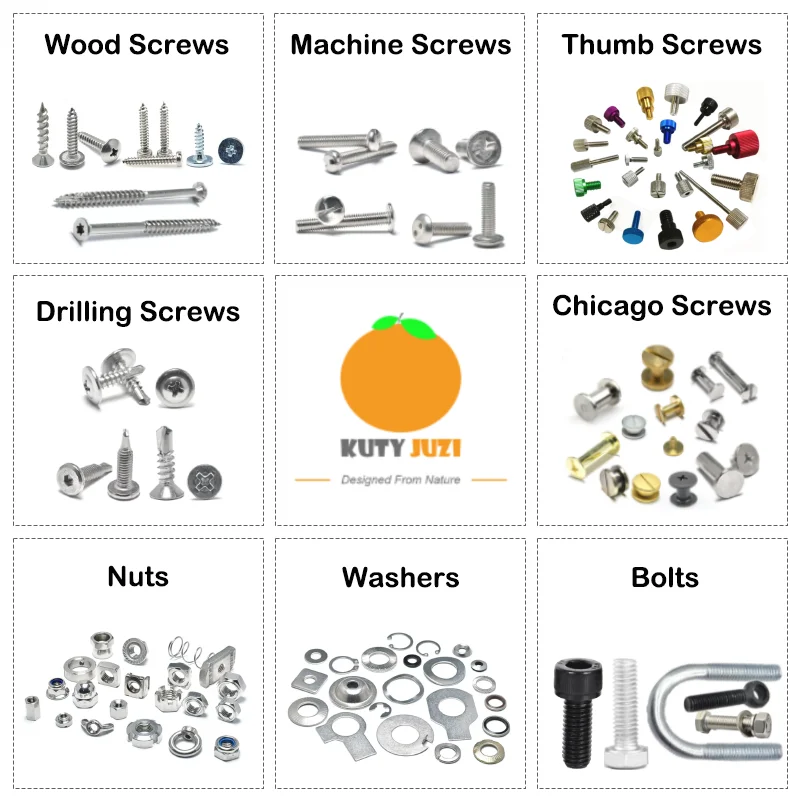 Custom High Precision Knob Screw Stainless Steel Slotted Knurled Thumb Screw