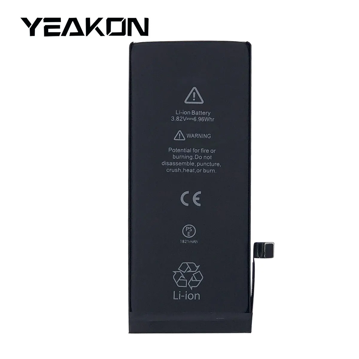 YEAKON Battery Compatible For iP8 Spare Parts for Mobile Phone Replacement OEM Battery