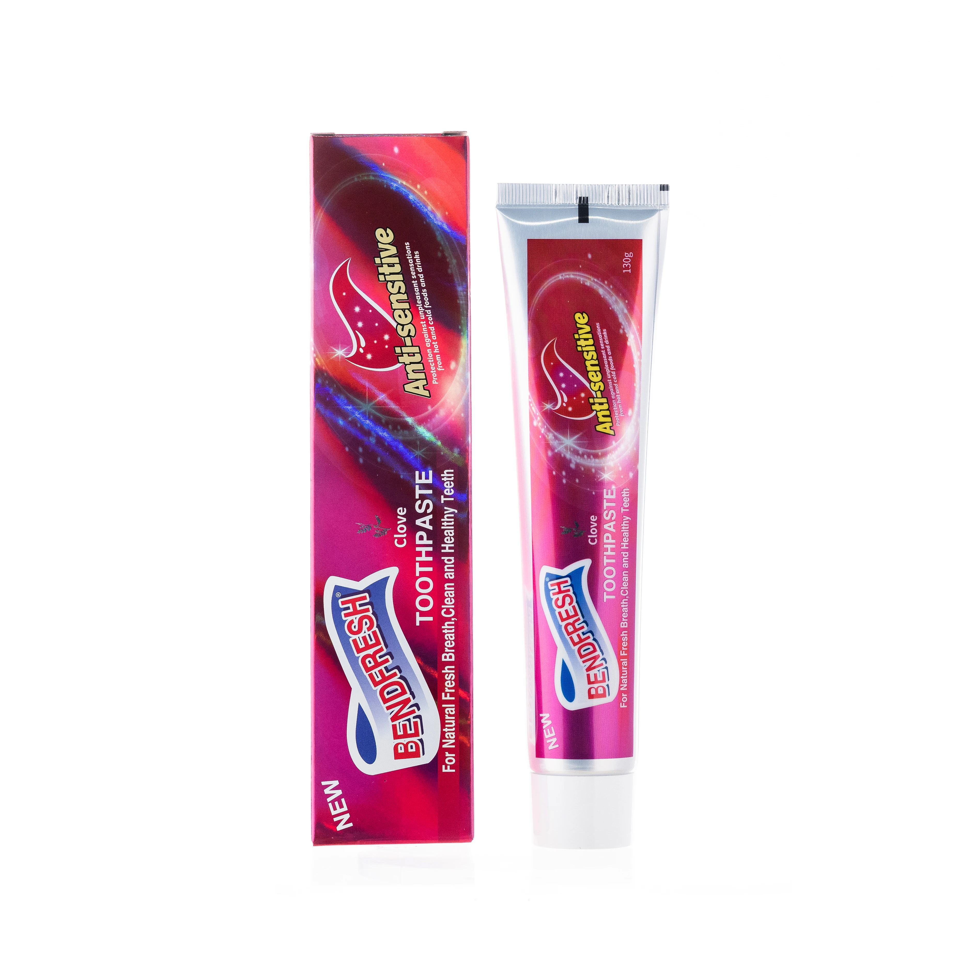 Custom Logo organic toothpaste anti sensitive whitening toothpaste