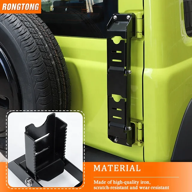 New Iron Exterior Accessories Car Tail Door Hinge Step Foot Pedal for Suzuki Jimny 2019+