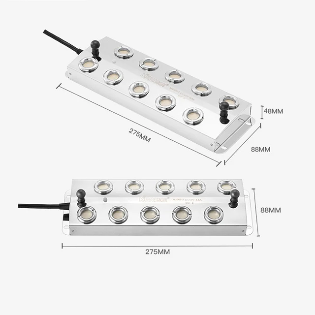 Ультразвуковой генератор тумана Keri M1009 с 10 головками, ультразвуковые промышленные увлажнители